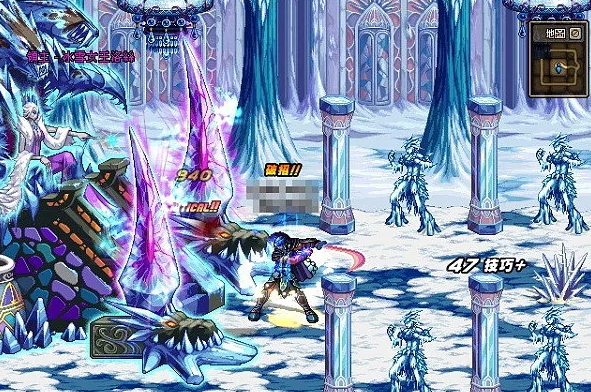 dnf60版本冰雪宫殿